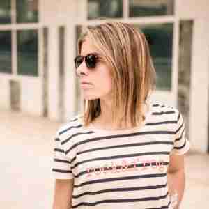 camiseta mujer rayas