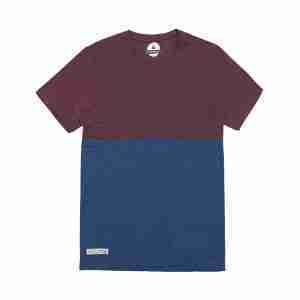 camiseta bicolor