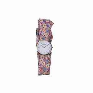 Reloj dorado correa lazo