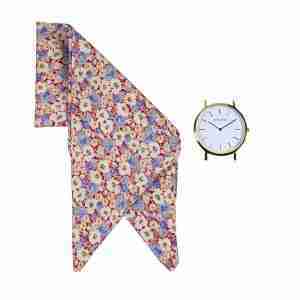 reloj correa pañuelo