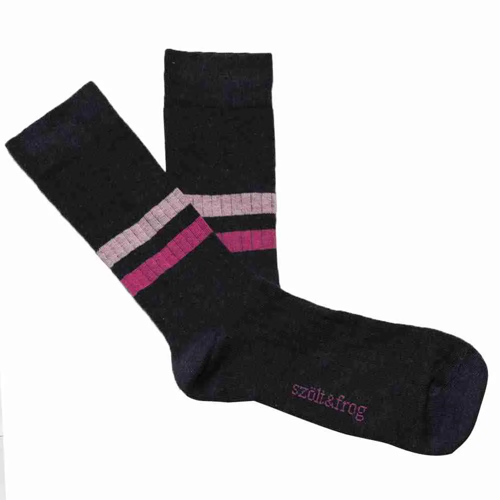 chaussettes rayées