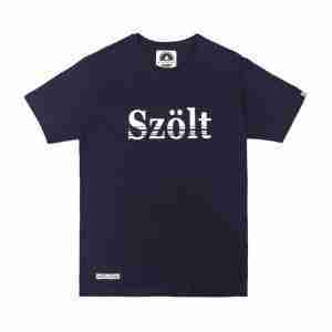 Camiseta estampada szolt azul