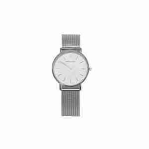 reloj plata malla
