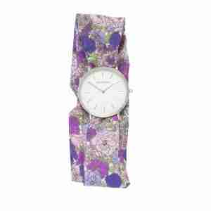 Reloj correa de lazo malva