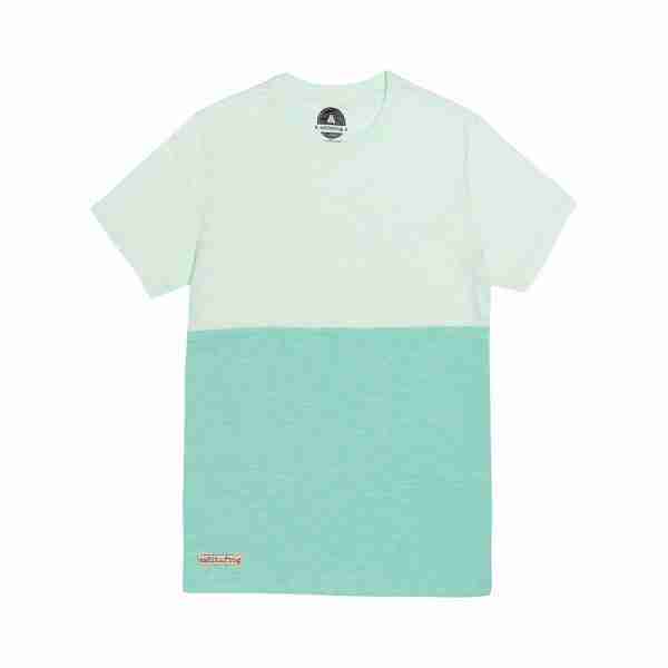 Camiseta Bicolor Verde