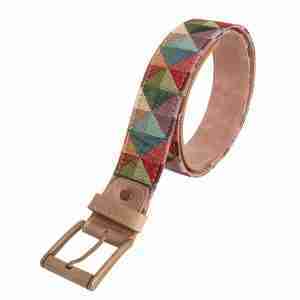 ethnic leather belt