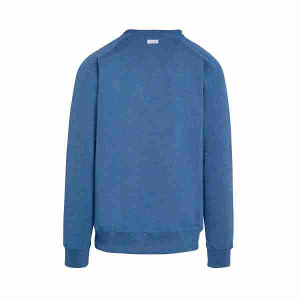 sudadera con bolsillo azul