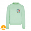 sudadera con bolsillo azul